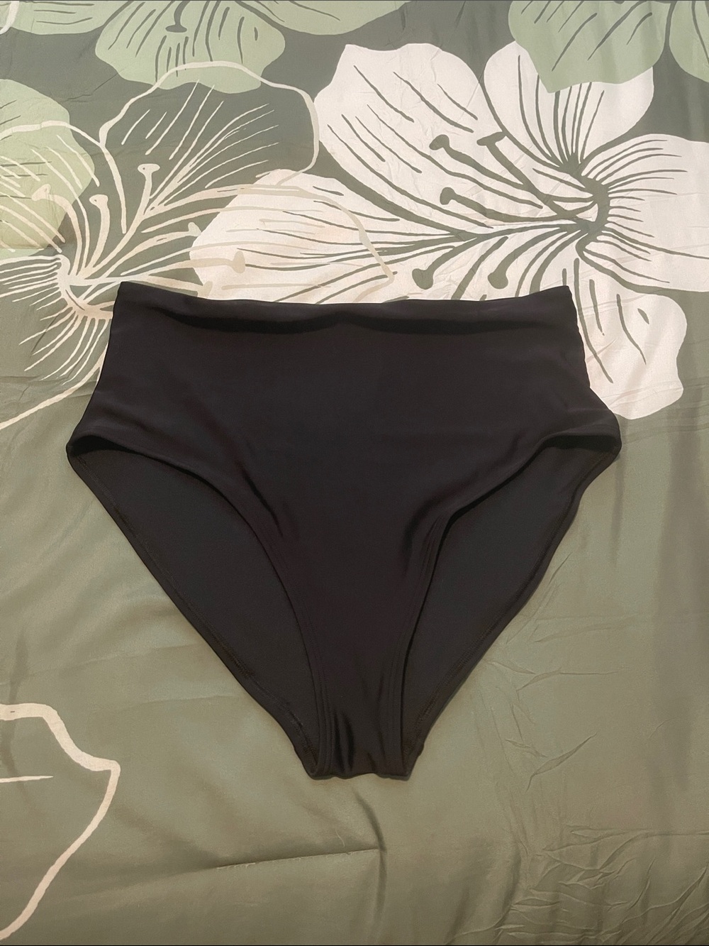 Old Navy High-Waist Black Bikini Bottoms